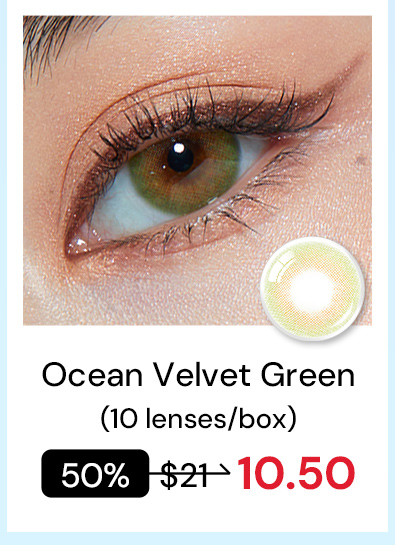 ocean velvet green 10p